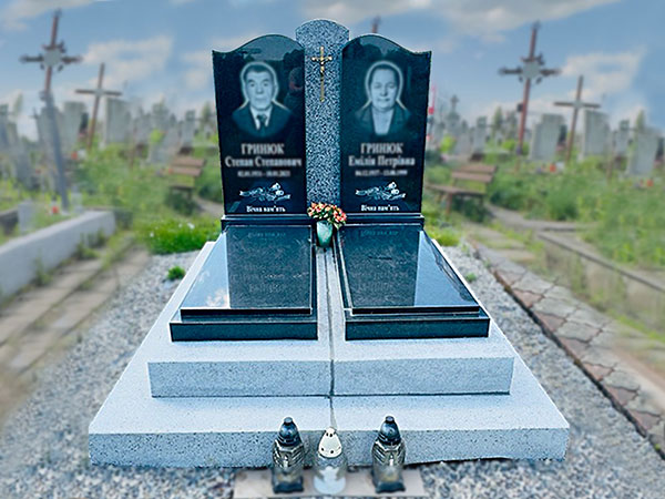 Пам'ятники з крихти подвійні Пам'ятники з крихти подвійні ціни в івано-франківську